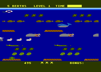 Frogger II: Threedeep screenshot 3 for Atari 5200